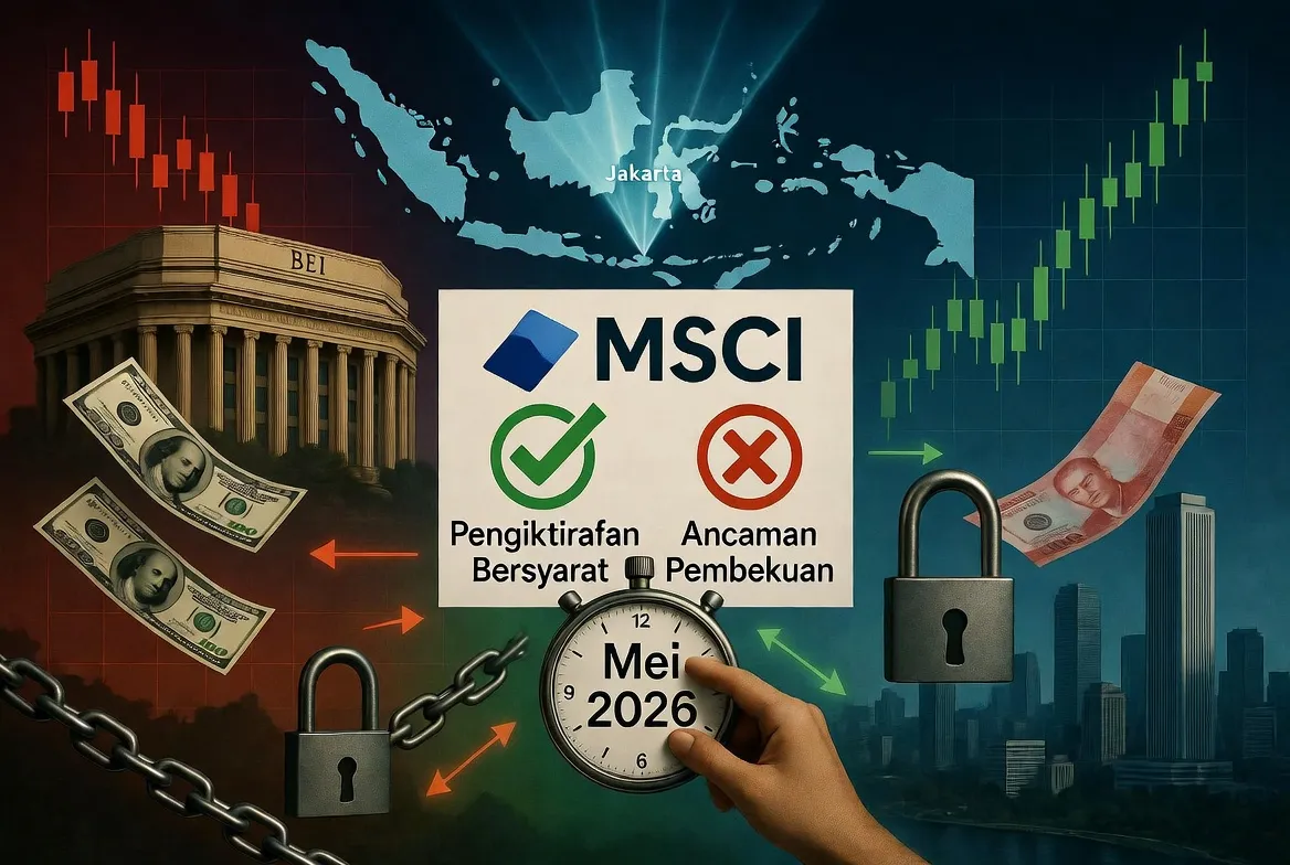 Kata Putus MSCI: Pengiktirafan Bersyarat Pasaran Modal Indonesia dan Ancaman Pembekuan Dana Asing Menjelang Mei 2026