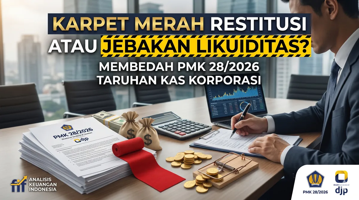 Karpet Merah Restitusi atau Jebakan Likuiditas? Membedah PMK 28/2026 dan Taruhan Kas Korporasi