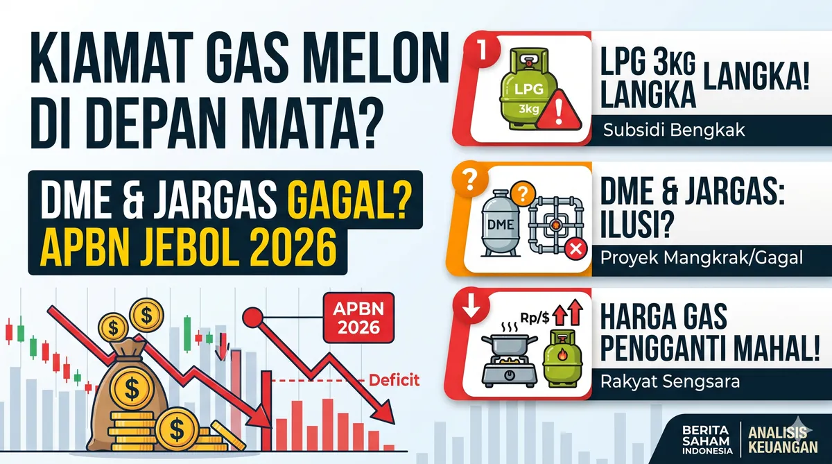 Kiamat Gas Melon di Depan Mata: Menakar Ilusi DME, Jargas, dan Harga Nyata "Pengganti LPG" di Tengah Pendarahan APBN 2026