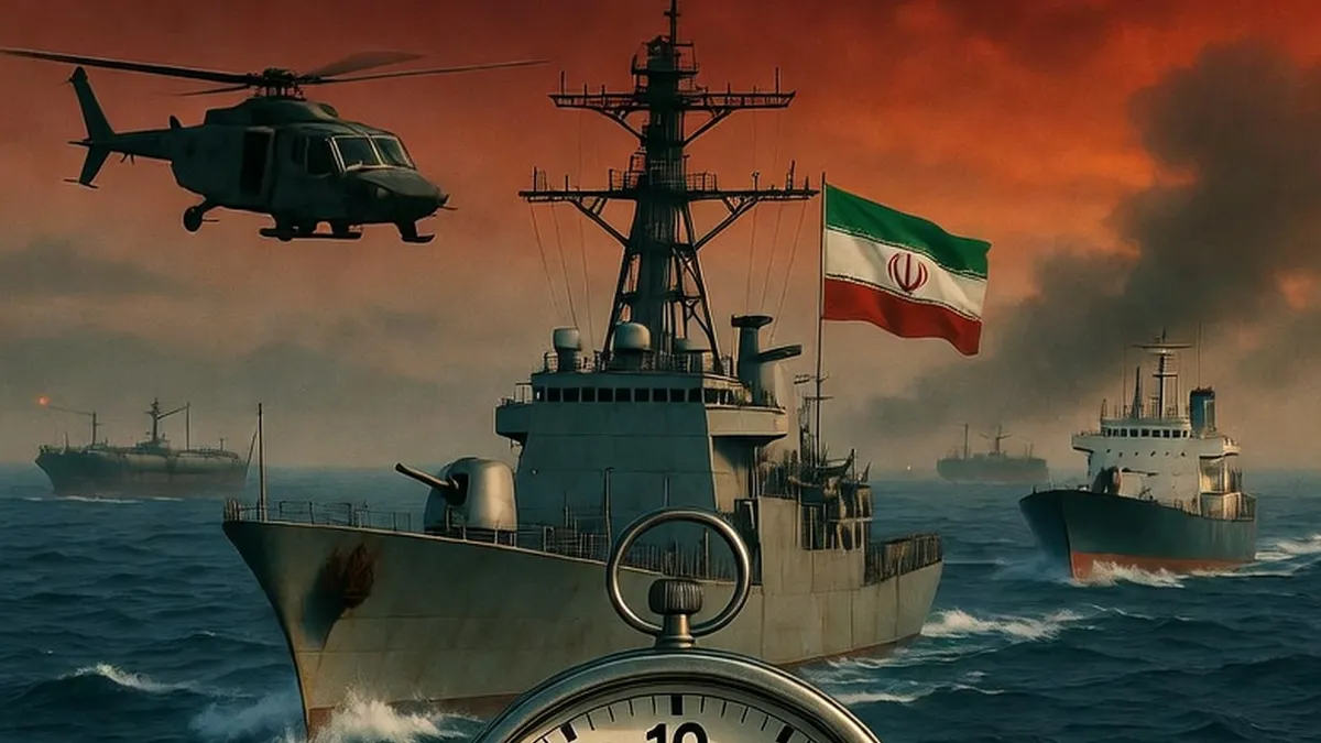 Bom Waktu di Teluk Persia: Aksi AS Menyita Kapal Kargo Iran Mengoyak Ilusi Gencatan Senjata 10 Hari