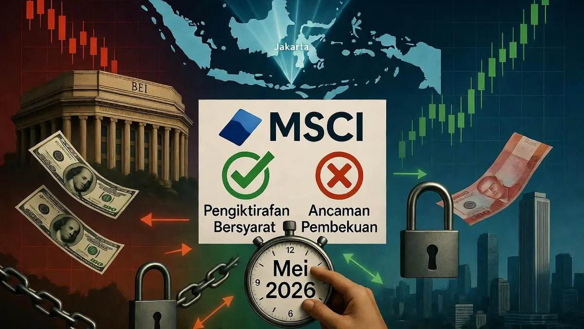 Kata Putus MSCI: Pengiktirafan Bersyarat Pasaran Modal Indonesia dan Ancaman Pembekuan Dana Asing Menjelang Mei 2026