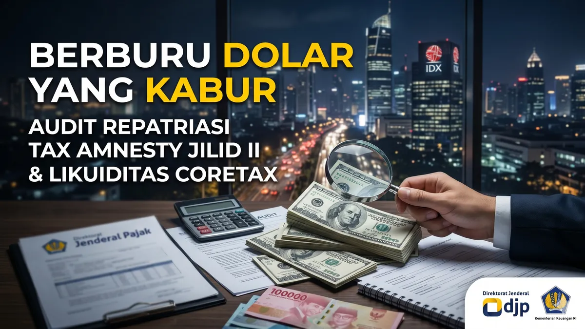 Berburu Dolar yang Kabur: Audit Ulang Repatriasi Tax Amnesty Jilid II dan Jerat Kematian Likuiditas